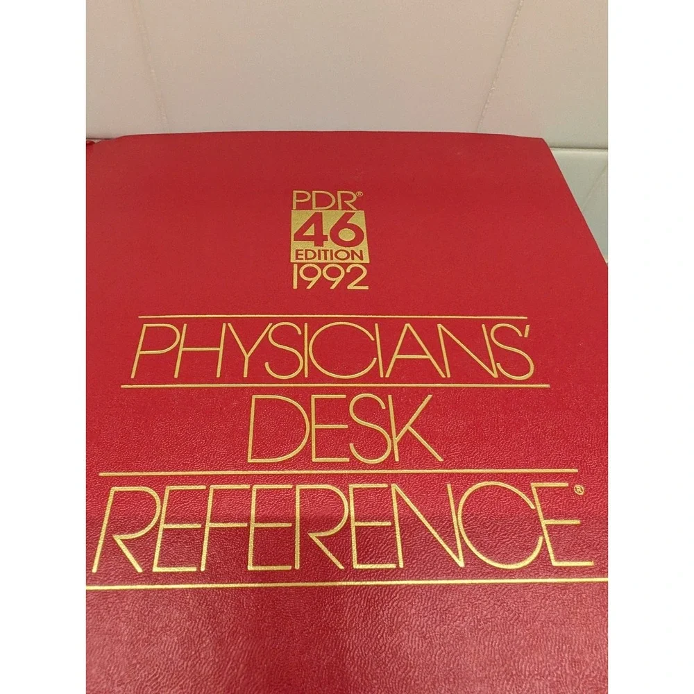 1992 Physicians' Desk Reference PDR 46 Edition